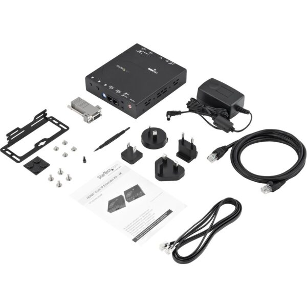 StarTech.com 4K HDMI over IP Receiver for ST12MHDLAN4K - Video Over IP Extender with Support for Video Wall - 4K