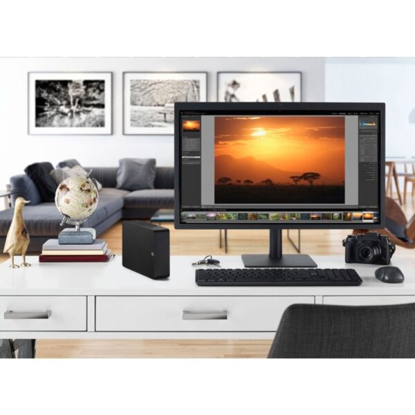 Seagate Expansion STKP12000400 12 TB Portable Hard Drive - 3.5" External - Black