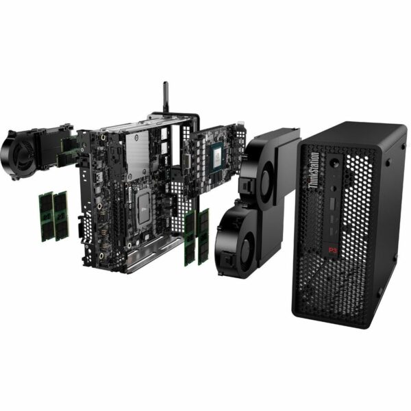 Lenovo ThinkStation P3 Ultra 30HA003RUS Workstation - 1 x Intel Core i5 13th Gen i5-13600K - 64 GB - 2 TB SSD - Mini-tower