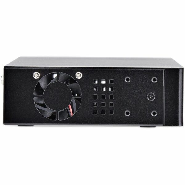 StarTech.com 2-Port Dual-Monitor DisplayPort KVM Switch, RS232 Serial Control, 4K 60Hz, 2x USB 5Gbps Hub Ports, TAA Compliant