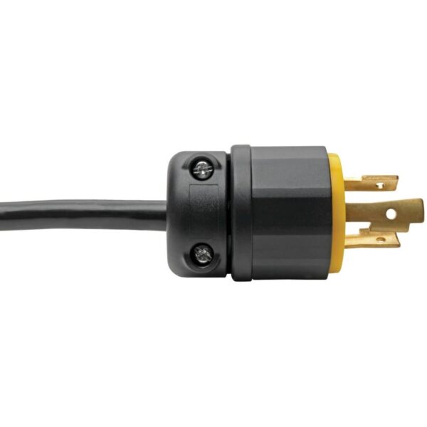 Eaton Tripp Lite Series Computer Power Cord, NEMA L6-20P to C13 - Heavy-Duty, 15A, 250V, 14 AWG, 6 ft. (1.83 m), Black