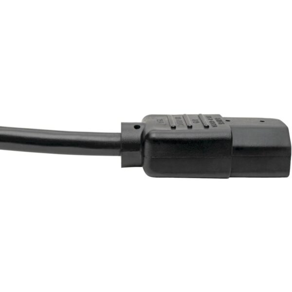 Eaton Tripp Lite Series Computer Power Cord, NEMA L6-20P to C13 - Heavy-Duty, 15A, 250V, 14 AWG, 6 ft. (1.83 m), Black