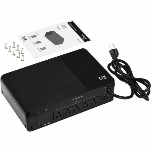 Eaton Tripp Lite Series 850VA 450W 120V Standby UPS - 5 NEMA 5-15R Outlets (Surge + Battery Backup), 5-15P Plug, Desktop