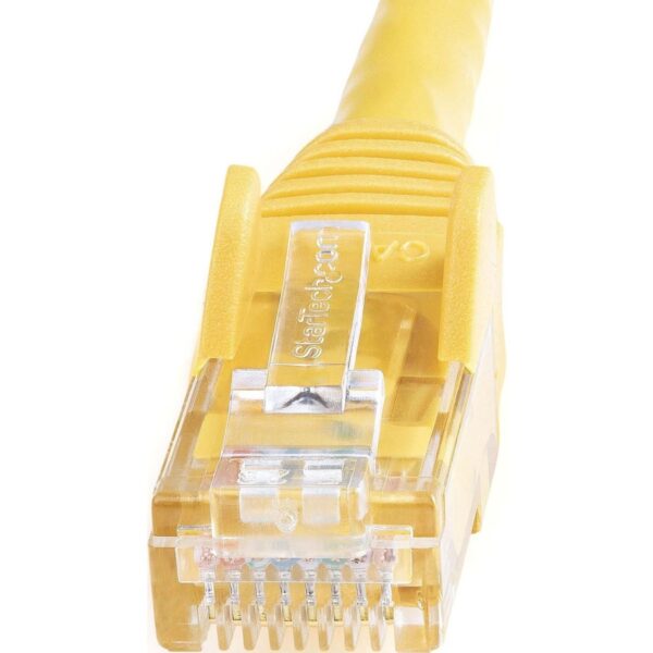 StarTech.com 10ft CAT6 Ethernet Cable - Yellow Snagless Gigabit - 100W PoE UTP 650MHz Category 6 Patch Cord UL Certified Wiring/TIA