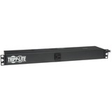 Tripp Lite by Eaton 1.8kW Single-Phase 120V Basic PDU, 13 NEMA 5-15R Outlets, NEMA 5-15P Input, 15 ft. (4.57 m) Cord, 1U Rack-Mount