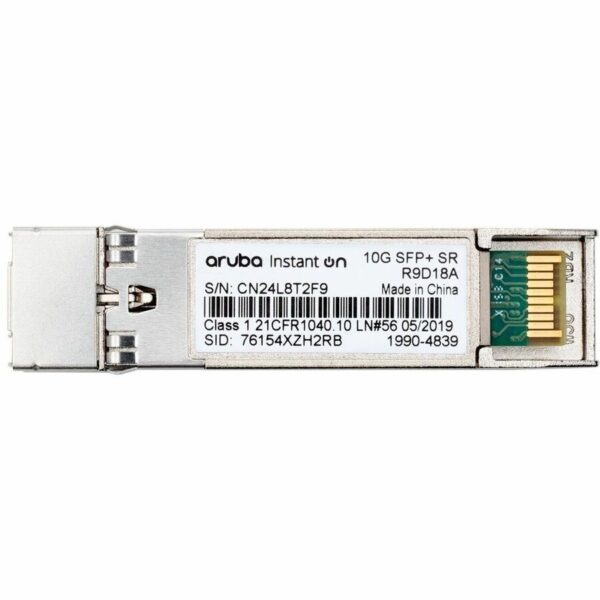 Aruba Instant On 10G SFP+ LC SR 300m OM3 MMF Transceiver
