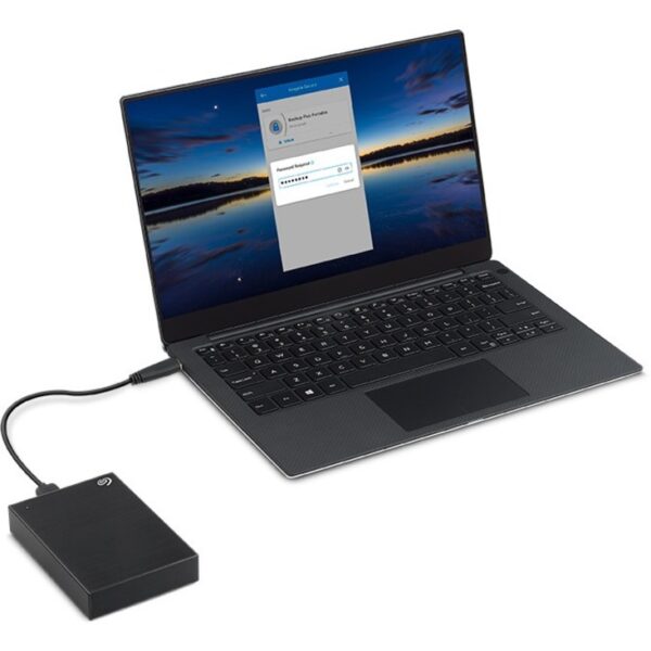 Seagate One Touch STKZ4000400 4 TB Portable Hard Drive - 2.5" External - Black