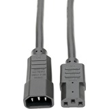 Eaton Tripp Lite Series Heavy-Duty PDU Power Cord, C13 to C14 - 15A, 250V, 14 AWG, 6 ft. (1.83 m), Black