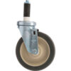 Allpoints 26-2398 5"" Swivel Stem Caster for 1"" O.D. Tubing - 300 lb. Capacity