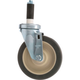 Allpoints 26-2398 5"" Swivel Stem Caster for 1"" O.D. Tubing - 300 lb. Capacity