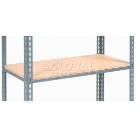 Global Industrial Standard Duty Boltless Shelving Additional Shelf 48""W x 18""D Wood Deck