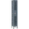 Global Industrial Infinity® 1-Tier 1 Door Ventilated Locker12""Wx18""Dx72""H Unassembled