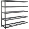 Global Industrial 5 Shelf Extra Heavy Duty Boltless Shelving Add On 96""W x 48""D x 84""H Wire Deck