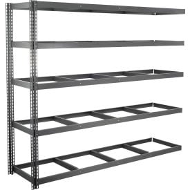 Global Industrial 5 Shelf Extra Heavy Duty Boltless Shelving Add On 96""W x 36""D x 60""H No Deck