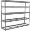 Global Industrial 5 Shelf Extra Heavy Duty Boltless Shelving Starter 96""W x 24""D x 72""H Wire Deck