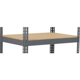 Global Industrial Extra Heavy Duty Boltless Shelving Additional Shelf 48""W x 48""D Wood Deck