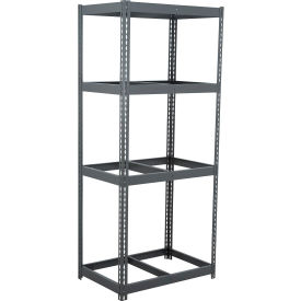 Global Industrial 4 Shelf Extra Heavy Duty Boltless Shelving Starter 48""W x 12""D x 84""H No Deck