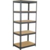 Global Industrial 5 Shelf Extra Heavy Duty Boltless Shelving Starter 48""W x 48""D x 84""HWood Deck