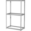 Global Industrial 2 Shelf Extra Heavy Duty Boltless Shelving Starter 42""W x 30""D x 36""H No Deck