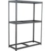 Global Industrial 3 Shelf Extra Heavy Duty Boltless Shelving Starter 72""W x 24""D x 72""H No Deck
