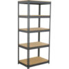 Global Industrial 5 Shelf Extra Heavy Duty Boltless Shelving Starter 48""W x 36""D x 84""HWood Deck