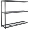 Global Industrial 3 Shelf Extra Heavy Duty Boltless Shelving Add On 96""W x 48""D x 84""H Wire Deck