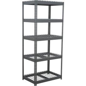 Global Industrial 5 Shelf Extra Heavy Duty Boltless Shelving Starter 48""W x 48""D x 60""H Wire Deck