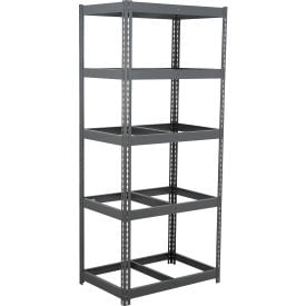 Global Industrial 5 Shelf Extra Heavy Duty Boltless Shelving Starter 42""W x 30""D x 72""H No Deck