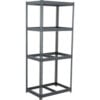 Global Industrial 4 Shelf Extra Heavy Duty Boltless Shelving Starter 48""W x 48""D x 96""H No Deck