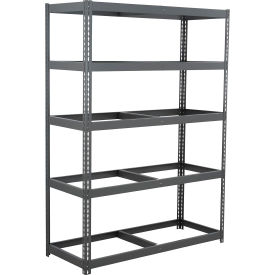 Global Industrial 5 Shelf Extra Heavy Duty Boltless Shelving Starter 72""W x 15""D x 72""H No Deck