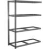 Global Industrial 4 Shelf Extra Heavy Duty Boltless Shelving Add On 72""W x 30""D x 84""H No Deck