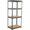 Global Industrial 4 Shelf Extra Heavy Duty Boltless Shelving Starter 42""W x 30""D x 96""HWood Deck