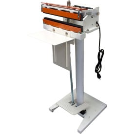 Sealer Sales W Series 8"" Direct Heat Foot Sealer PTFE Coated Meshed Seal 15mm Seal Width