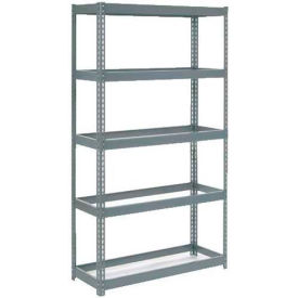 Global Industrial 5 Shelf Extra Heavy Duty Boltless Shelving Starter 48""W x 18""D x 96""H No Deck