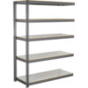 Global Industrial 5 Shelf Extra Heavy Duty Boltless Shelving Add On 60""Wx48""Dx84""H Laminate Deck