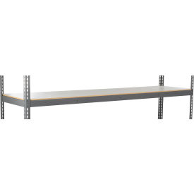 Global Industrial Extra Heavy Duty Boltless Shelving Additional Shelf 96""W x 36""D Laminate Deck