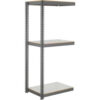 Global Industrial 3 Shelf Extra Heavy Duty Boltless Shelving Add On 36""Wx18""Dx84""H Laminate Deck