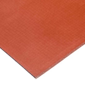 Fiberglass Fabric-Reinforced Silicone Rubber Sheet No Adhesive 70A 1/16"" Thick x 36""W x 24""L
