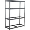 Global Industrial 4 Shelf Extra Heavy Duty Boltless Shelving Starter 60""W x 48""D x 96""H No Deck