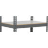Global Industrial Extra Heavy Duty Boltless Shelving Additional Shelf 48""W x 36""D Laminate Deck