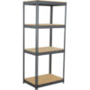 Global Industrial 4 Shelf Extra Heavy Duty Boltless Shelving Starter 48""W x 24""D x 84""HWood Deck