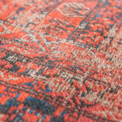9' X 13' Red Oriental Non Skid Area Rug