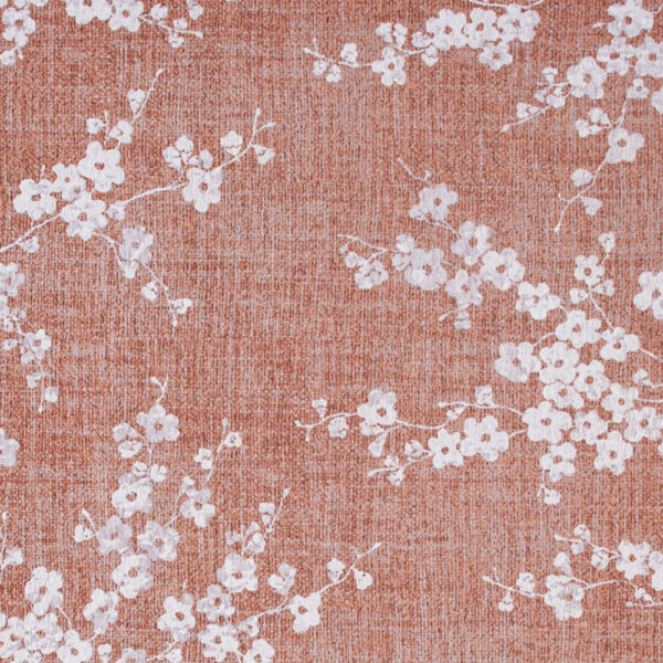 9' X 13' Red and White Round Oriental Non Skid Area Rug