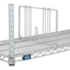 Nexel® Nexelate® Silver Epoxy Wire Divider 14""D x 8""H