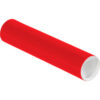 Global Industrial™ Mailing Tubes with Caps 2""Dia. x 9""L 0.060"" Thick Red 50/Pack
