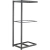 Global Industrial 3 Shelf Standard Duty Boltless Shelving Add On 48""W x 12""D x 96""H No Deck