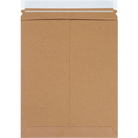 Stayflats Plus® Peel & Seal Mailers 11""W x 13-1/2""L Kraft 100/Pack