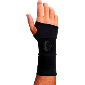 Ergodyne® ProFlex® 685 Double Strap Wrist Support Sleeve Ambidextrous XL Black