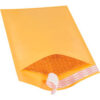 Global Industrial™ Self Seal Bubble Mailers #1 7-1/4""W x 12""L Kraft 100/Pack