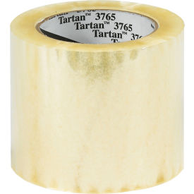 Tartan™ 3765 Label Protection Tape 4"" x 145 Yds. 1.5 Mil Clear